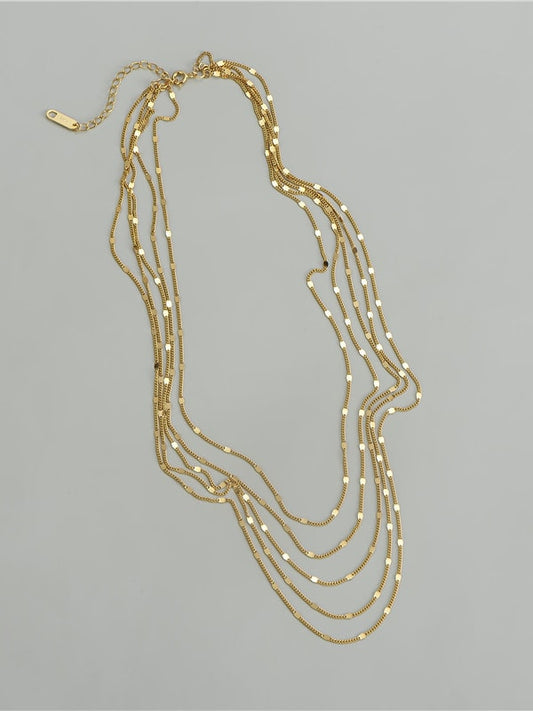 GHALA minimalist strand necklace