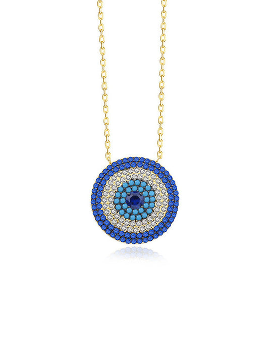 The Eye zircon necklace